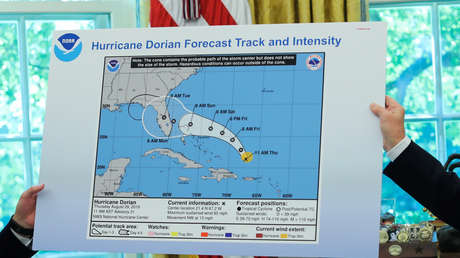 Un jefe de la NOAA critica a la oficina y asegura que investigará por qué se abstuvo de contradecir a Trump
