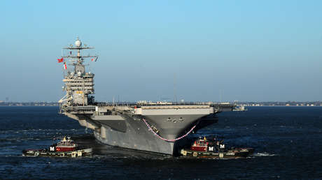 El portaaviones USS Harry S. Truman no puede participar en un ejercicio por un fallo técnico