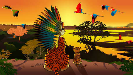 ¿Y si el Rey León sucediese en una Amazonía en llamas?