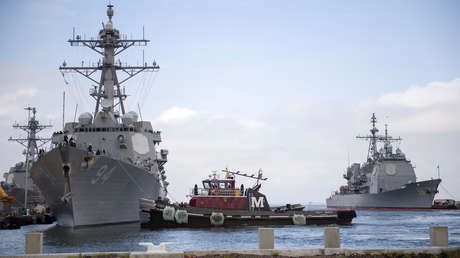 EE.UU. habría desplegado un destructor de misiles guiados en el golfo Pérsico para proteger a Riad
