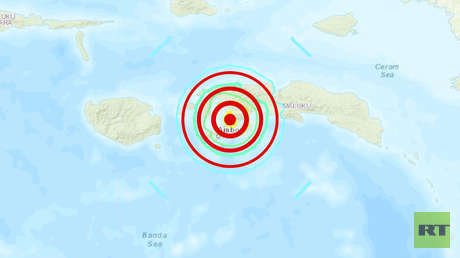 Un sismo de magnitud 6,5 se registra en Indonesia