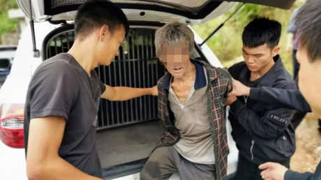 FOTOS: Un prófugo pasa 17 años en una cueva de un acantilado y lo encuentran gracias a un dron