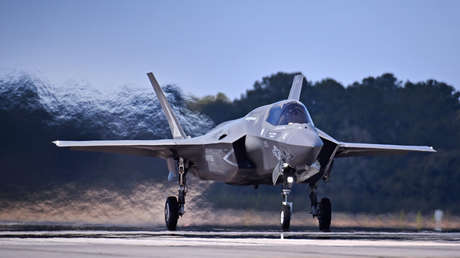 ¿Y encima no es sigiloso?: un radar alemán localiza a dos cazas 'furtivos' F-35 de EE.UU.