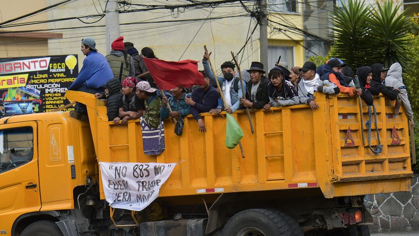 VIDEO: La alcaldesa de Guayaquil convoca una marcha "en defensa de la ciudad" y tratará de impedir el acceso de los manifestantes indígenas