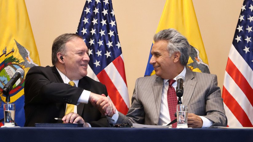 EE.UU. reafirma su apoyo a Lenín Moreno y monitorea la posible "participación de actores externos" en las protestas