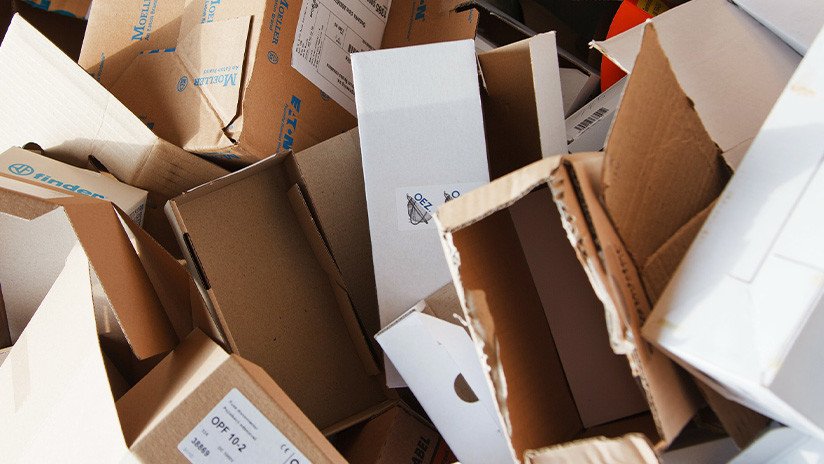 La India: Obligan a estudiantes a llevar cajas de cartón en la cabeza para que no copien en un examen  (FOTOS)