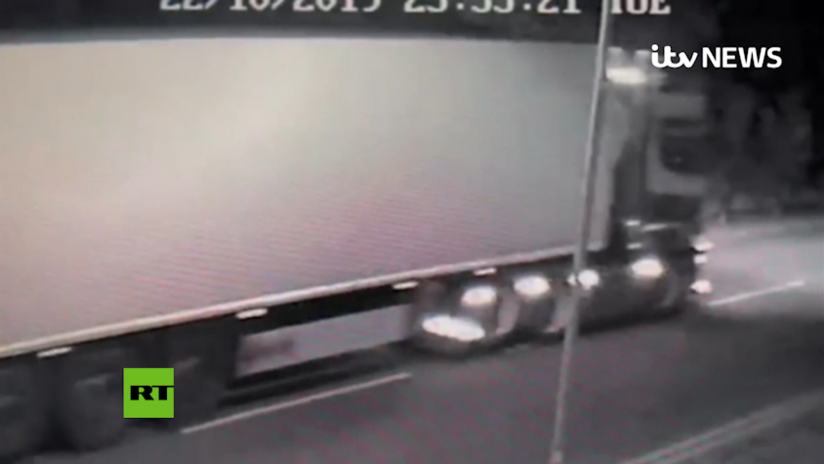 VIDEO: Graban la ruta que siguió el camión con 39 cadáveres que encontraron en Reino Unido