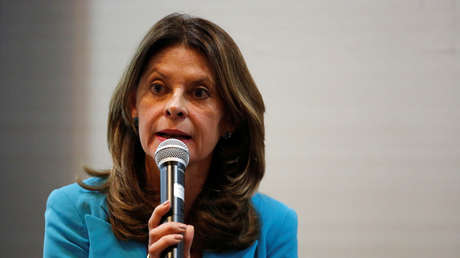 Vicepresidenta de Colombia afirma que "buena parte" de los encapuchados en protestas violentas de su país fueron enviados de Venezuela