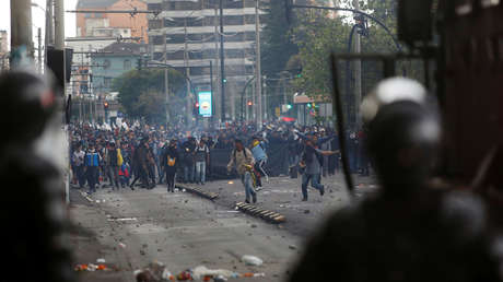 Ecuatorianos se mantienen en las calles en protesta contra "paquetazo" de Lenín Moreno