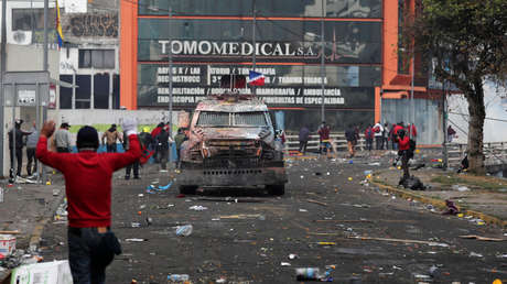 Defensoría del Pueblo de Ecuador exige el cese la represión cerca de hospitales y universidades