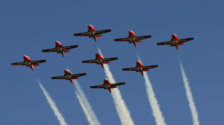 Un avión acrobático canadiense se estrella en EE.UU. momentos antes de un espectáculo aéreo