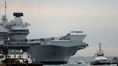 El piloto de un F-35 se cae en el portaviones Queen Elizabeth y Reino Unido investiga la filtración del video