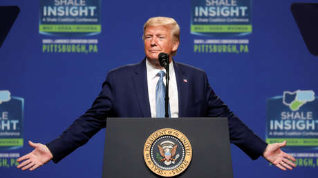 VIDEO: Trump se jacta por la construcción de "un gran y hermoso muro" en Colorado y acaba ridiculizado porque allí no hay frontera con México