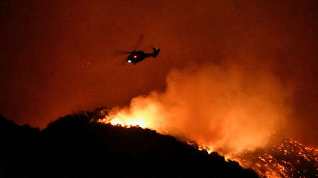 Nueva ronda de vientos secos agravará en "toda California" los incendios forestales