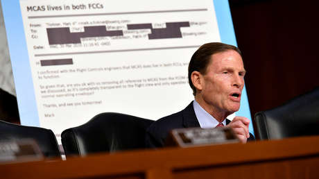 Congresistas de EE.UU. acusan a Boeing de fabricar "ataúdes voladores" y ocultar los problemas de seguridad del 737 MAX