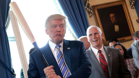 Vuelven a abuchear a Trump durante un partido de la Serie Mundial de béisbol (VIDEOS)