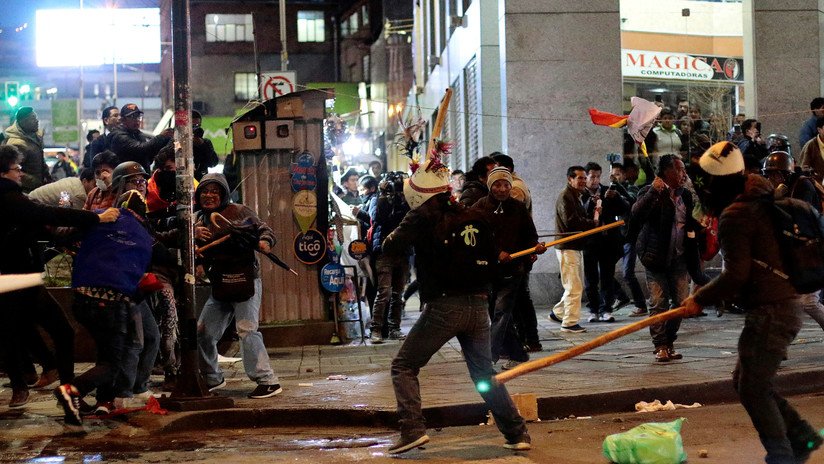Recrudecen los enfrentamientos en Bolivia entre partidarios y opositores a Evo Morales