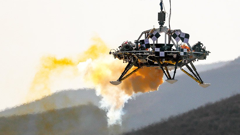 China prueba con éxito el módulo de descenso para su primera misión a Marte en 2020