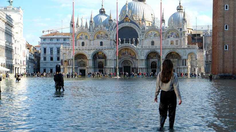 El Gobierno italiano declara el estado de emergencia en Venecia por las fuertes inundaciones