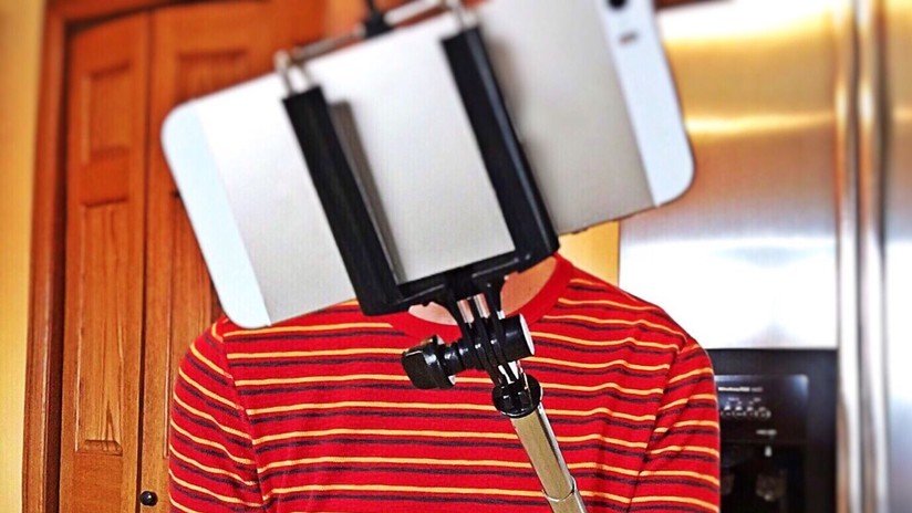 FOTO: Joven intenta tomarse una selfi con su perro y obtiene un gracioso 'retrato' muy diferente a lo que quería