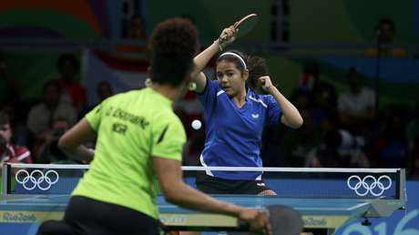 VIDEO: El espectacular golpe 'ciego' y con giro de una puertorriqueña en un partido de tenis de mesa