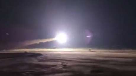 VIDEO: Momento exacto del derribo por parte del Ejército iraní de un dron extranjero en el puerto de Mahshahr