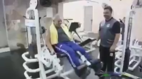 Lula comparte en la Red un video mientras entrenaba a lo Rocky Balboa antes de salir de la cárcel