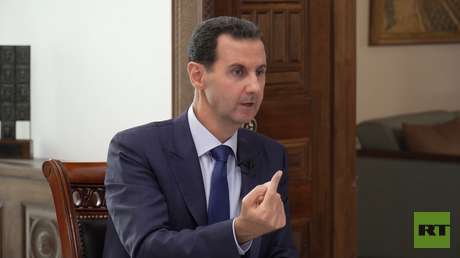 Assad: "Lo más peligroso para Europa es el soporte que brinda a los terroristas en Siria, no el flujo de refugiados"