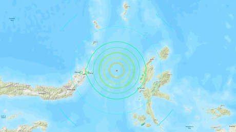 Se registra en Indonesia un terremoto de magnitud 7,1