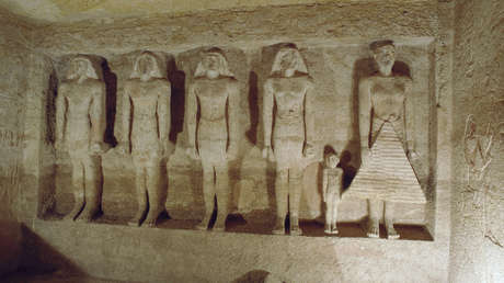 FOTOS: Egipto abre al público las tumbas de dos altos funcionarios del Imperio Antiguo