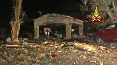 Explosión en una fábrica de pirotecnia en Italia deja varios muertos y heridos