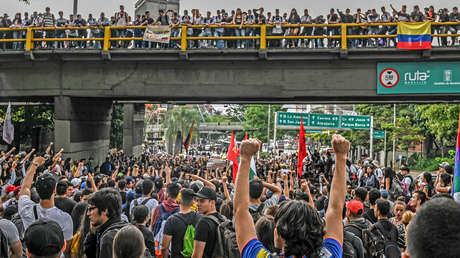 Paro nacional en Colombia en medio de censura a medios, allanamientos y militarización de calles