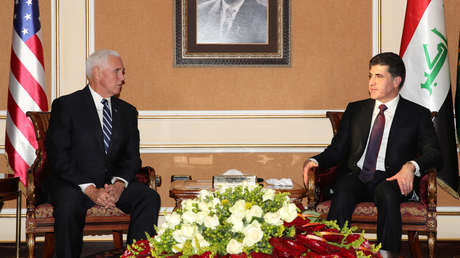 Mike Pence visita por sopresa Irak para reafirmar "los fuertes lazos forjados en los fuegos de guerra entre EE.UU. y los kurdos"