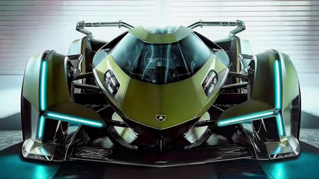 Lamborghini presenta una 'bestia' monoplaza con 819 caballos de fuerza para la saga GT de PlayStation