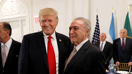 Temer asegura que en una cena Trump le preguntó, junto a los mandatarios de Colombia y Panamá, cómo intervenir a Venezuela