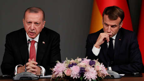 Erdogan sugiere que Macron compruebe si está "en muerte cerebral" por sus comentarios sobre la OTAN