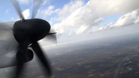 Una tormenta destruye la parte frontal de un avión y el piloto logra aterrizar con éxito (FOTOS)