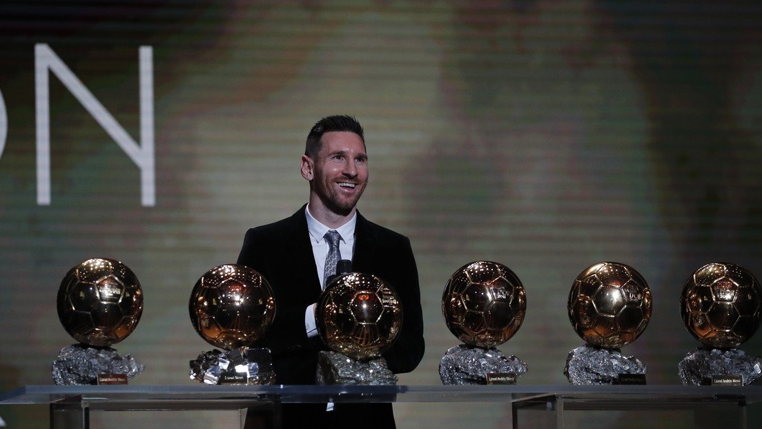 Messi logra un récord al ganar su sexto Balón de Oro