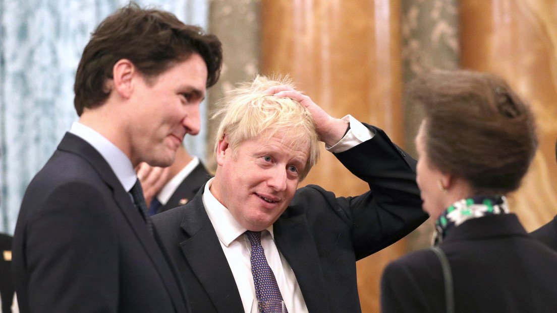 VIDEO: 'Cazan' a Trudeau, Johnson y Macron supuestamente chismeando sobre Trump en la cumbre de la OTAN