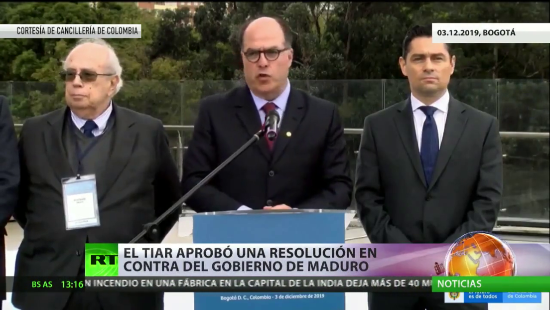 El TIAR aprueba una resolución en contra del gobierno de Maduro