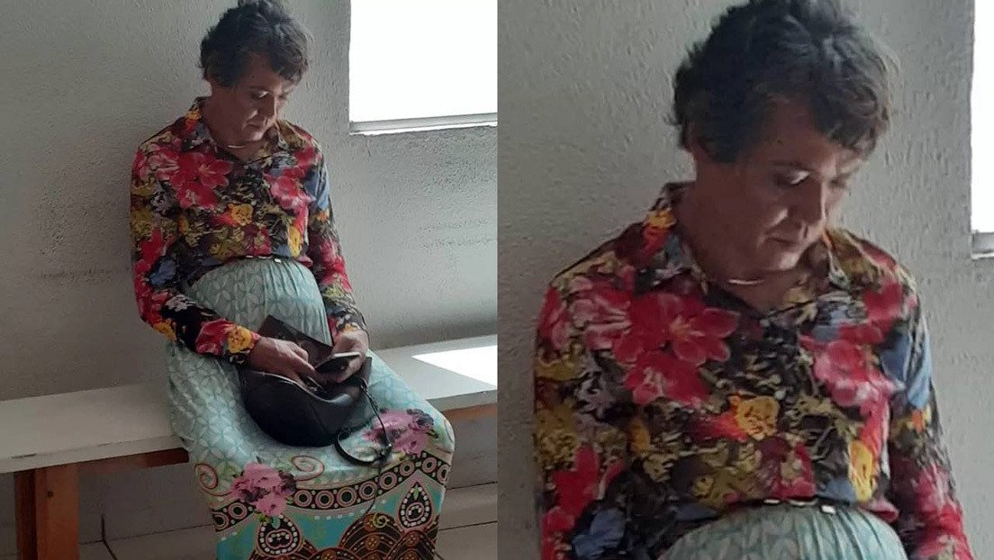 FOTO: Se disfraza de su madre de 60 años para pasar el examen del carnet de conducir y lo pillan