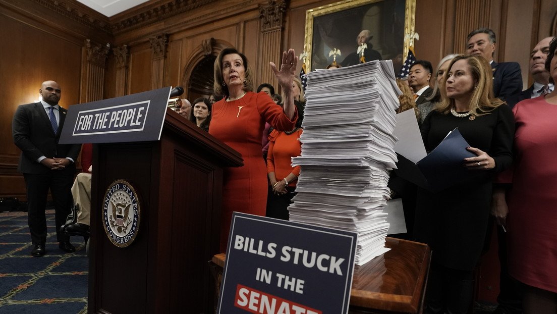 Nancy Pelosi: "Trump estará marcado por el 'impeachment' para siempre"