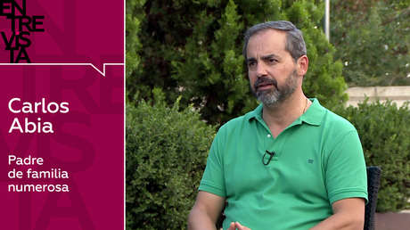 Carlos Abia, padre de familia numerosa: "Los adultos tienen un enorme componente subjetivo del dolor que los niños no tienen"