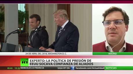 Experto: "Estamos en el contexto de una guerra comercial entre Francia y EE.UU."
