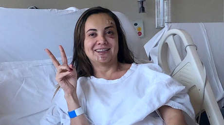 Difunden nuevas fotos de las heridas sufridas por Abril Pérez, la recientemente asesinada exesposa del exdirector de Amazon México