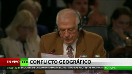 El jefe diplomático de la UE se equivoca y ubica el conflicto ucraniano en el norte del país