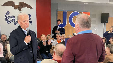 Joe Biden se enfada con un votante que habló de su hijo: "Eres un maldito mentiroso"