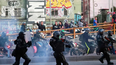 Filtran la explicación del agente antidisturbios implicado en la muerte de Dilan Cruz durante protestas en Colombia