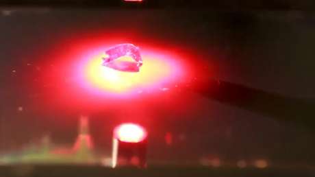 VIDEO: Científicos entrenan un trozo de plástico para 'caminar'