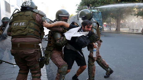 La CIDH condena el "uso excesivo de la fuerza" por parte de la Policía chilena durante las protestas